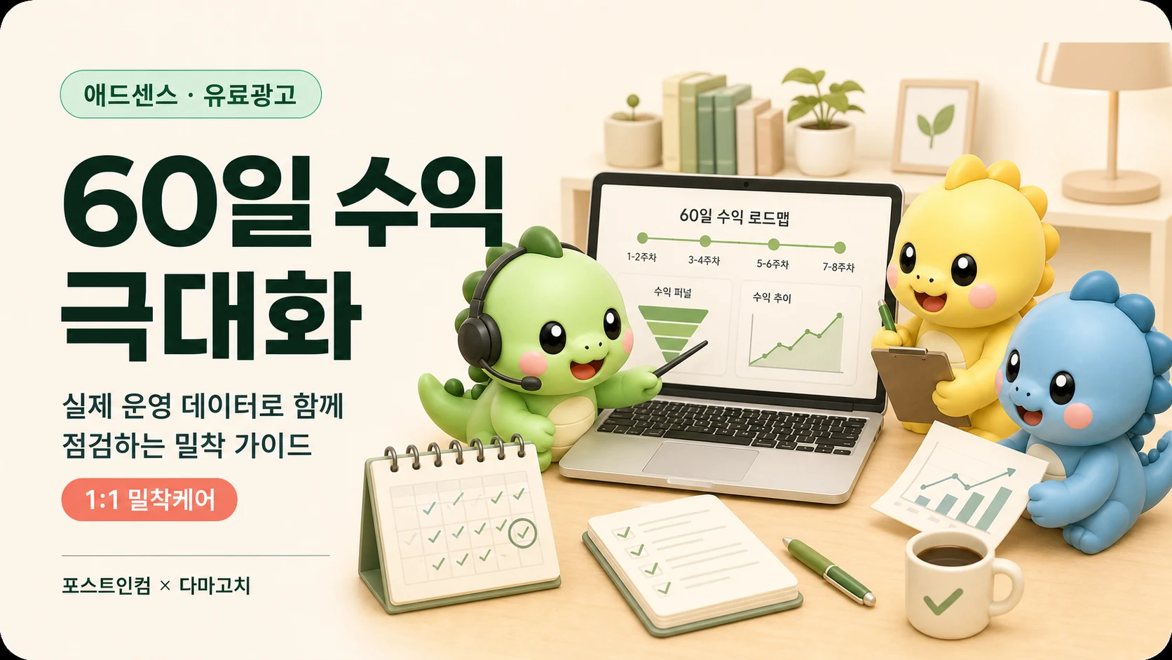 유료광고 집중케어 옵션